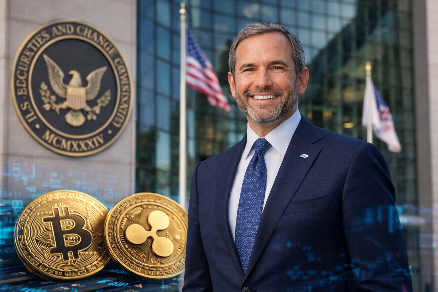 Le patron de Ripple rejoint un régulateur officiel aux États-Unis