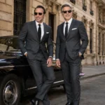 jean dujardin and george clooney