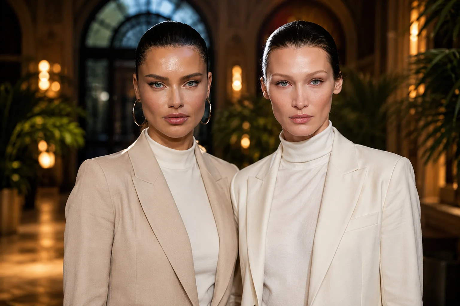 adriana lima and bella hadid