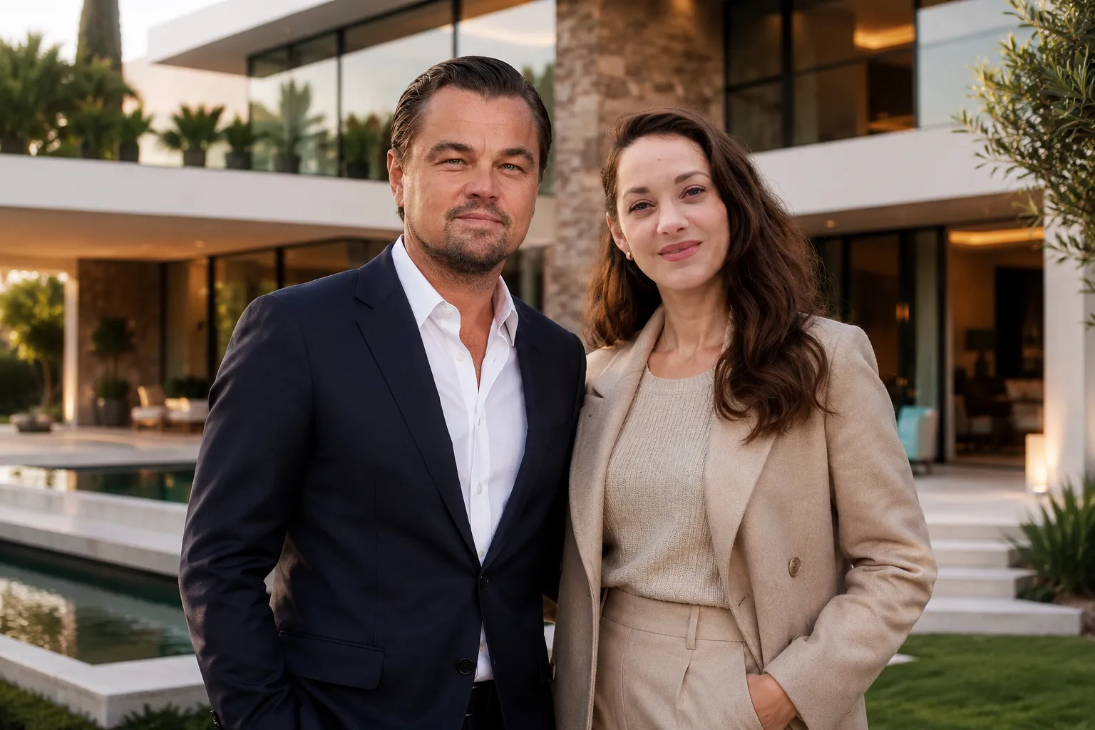marion cotillard and leonardo dicaprio