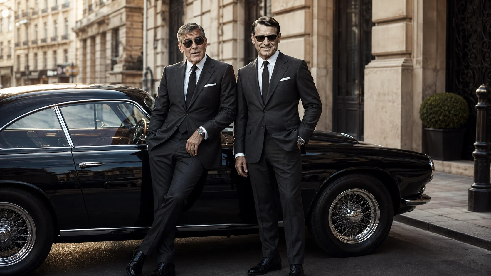 george clooney and cary grant