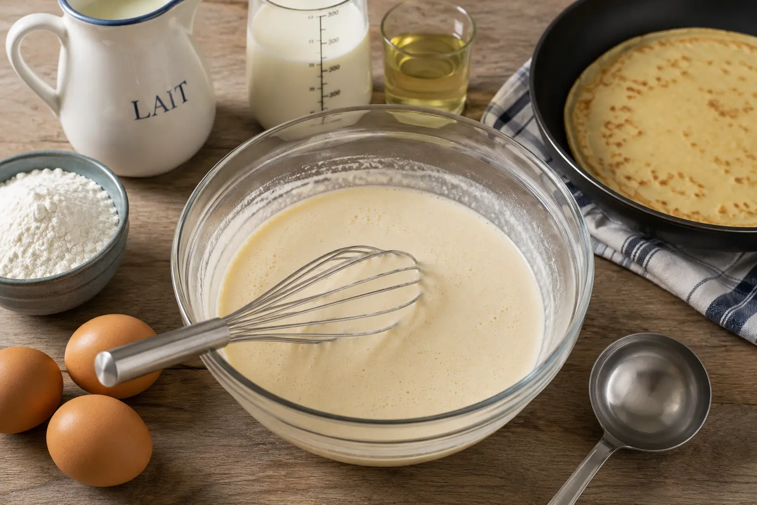recette de pâte à crêpes