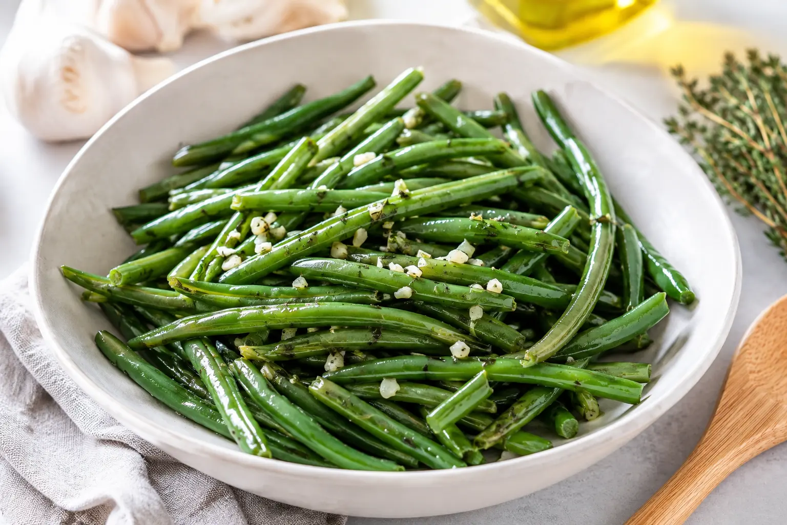 recette haricot vert