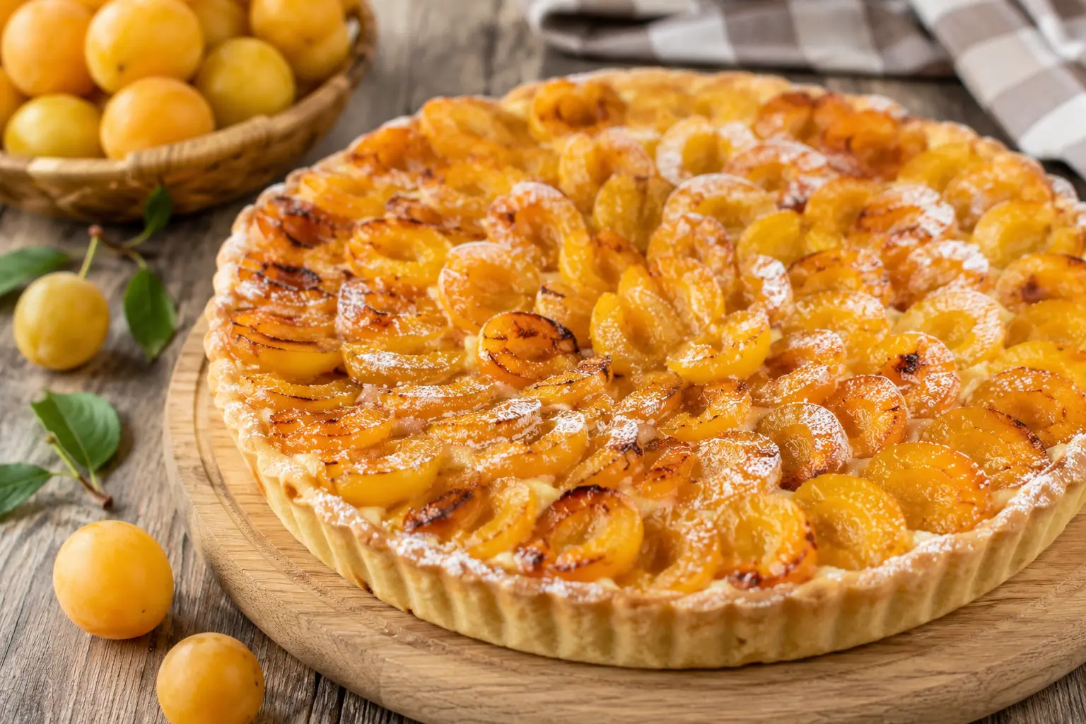 tarte mirabelle alsacienne