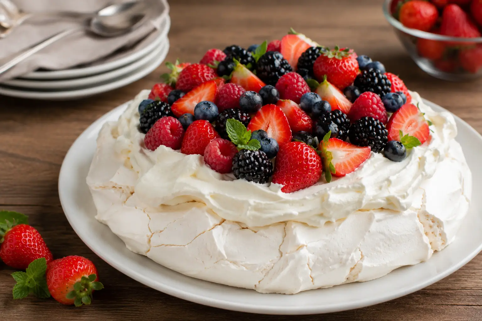 Recette pavlova Cyril Lignac : facile et gourmande