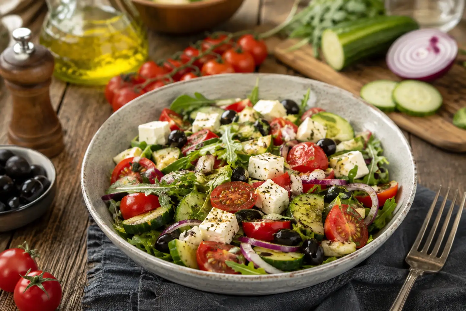 Salade italienne : recette fraîche et facile