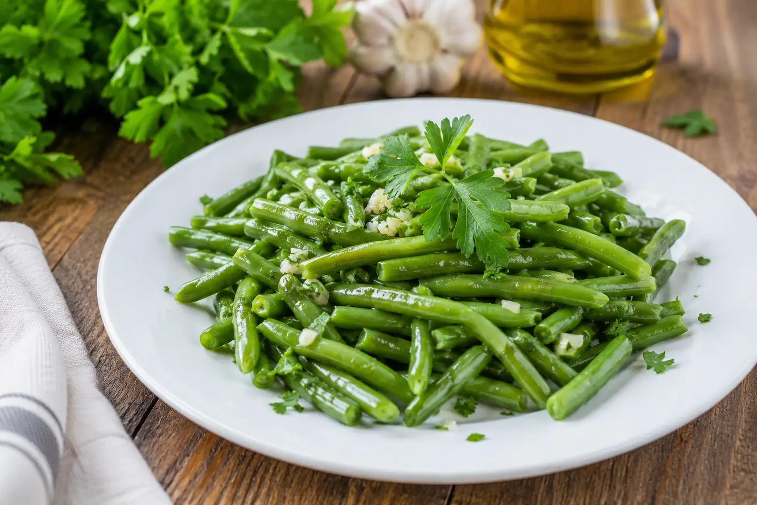 Recette haricots verts : facile, rapide et savoureuse