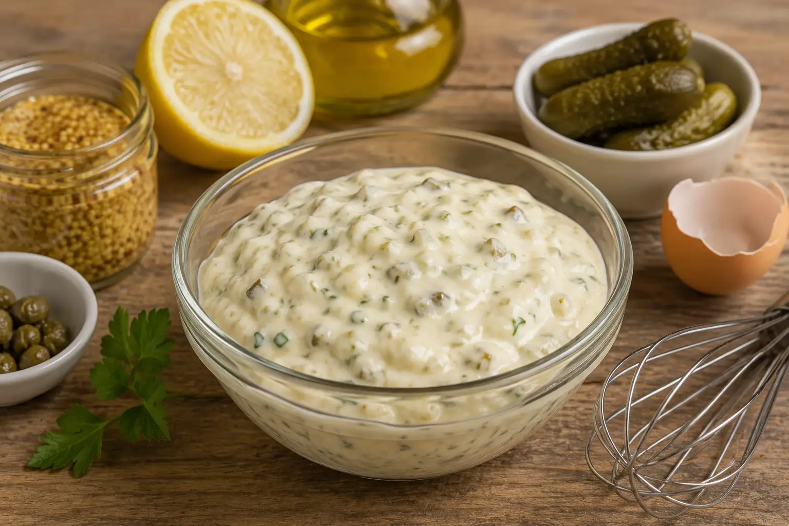 Sauce tartare maison : recette facile et crémeuse