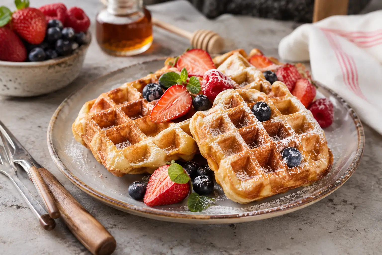 Pâte à gaufre : recette facile et croustillante