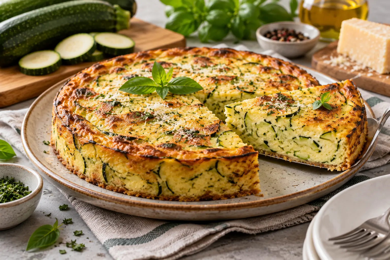 Recette flan de courgettes facile et savoureuse
