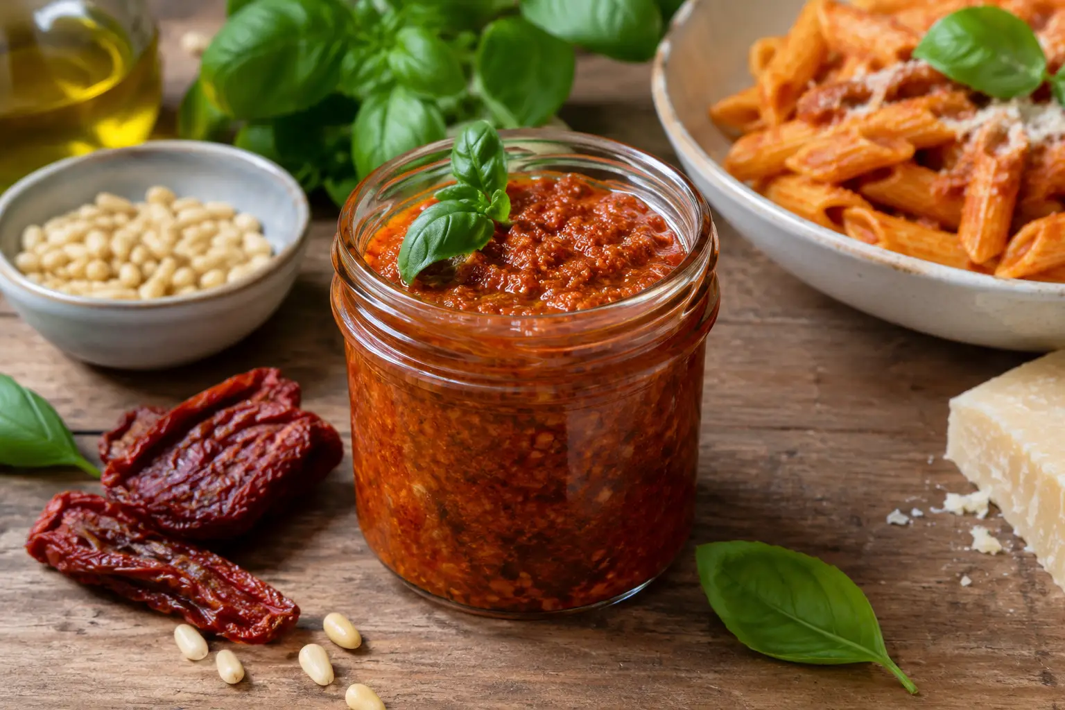 Pesto rosso recette : facile, rapide et savoureuse