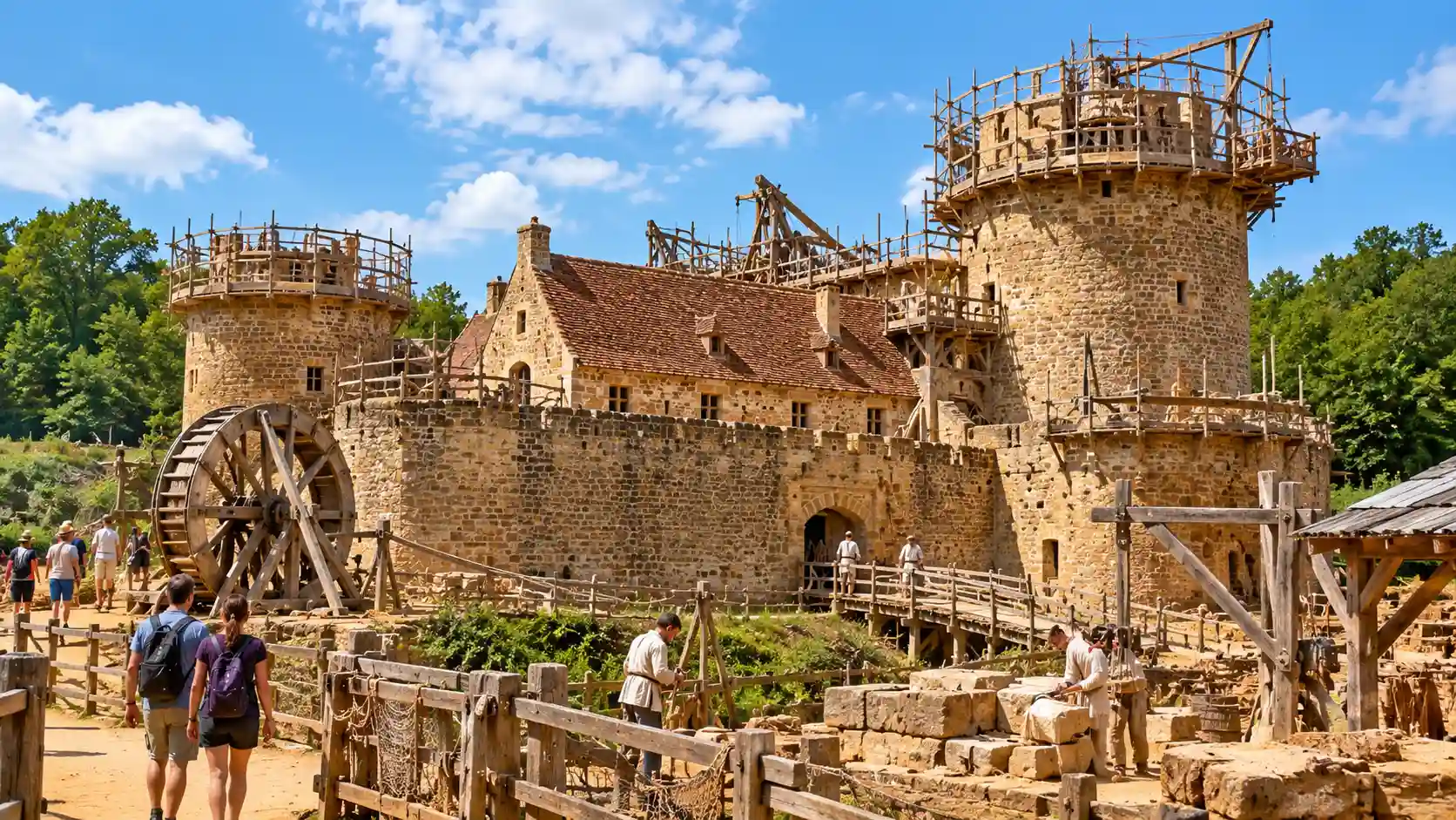 Château de Guédelon : histoire, visite et secrets