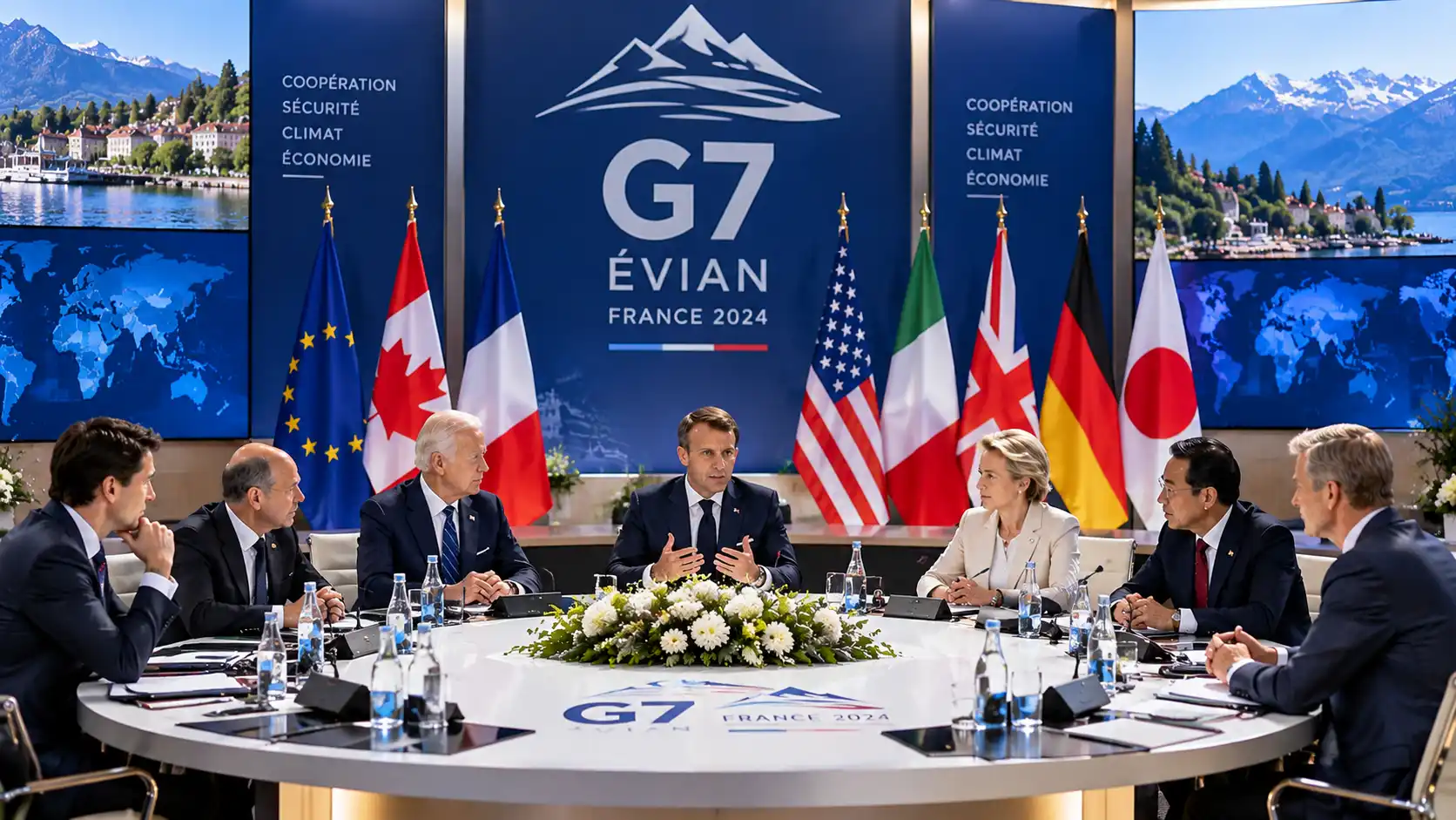 G7 Évian : dates, enjeux et informations essentielles