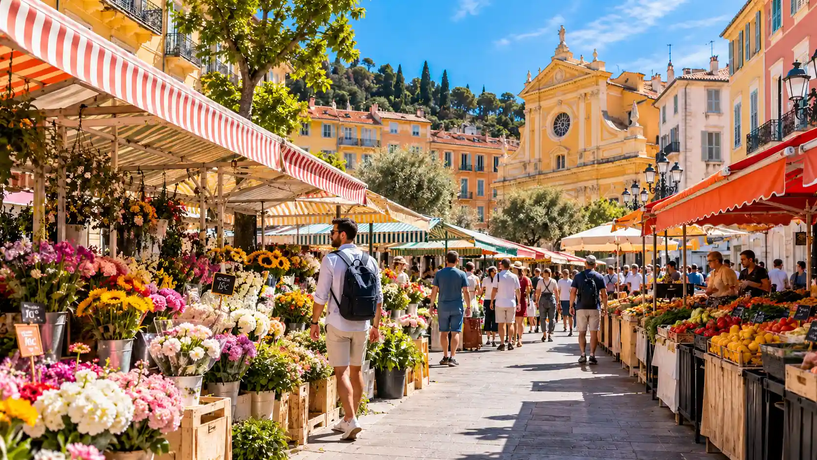 Cours Saleya Nice : Guide complet du marché et des visites